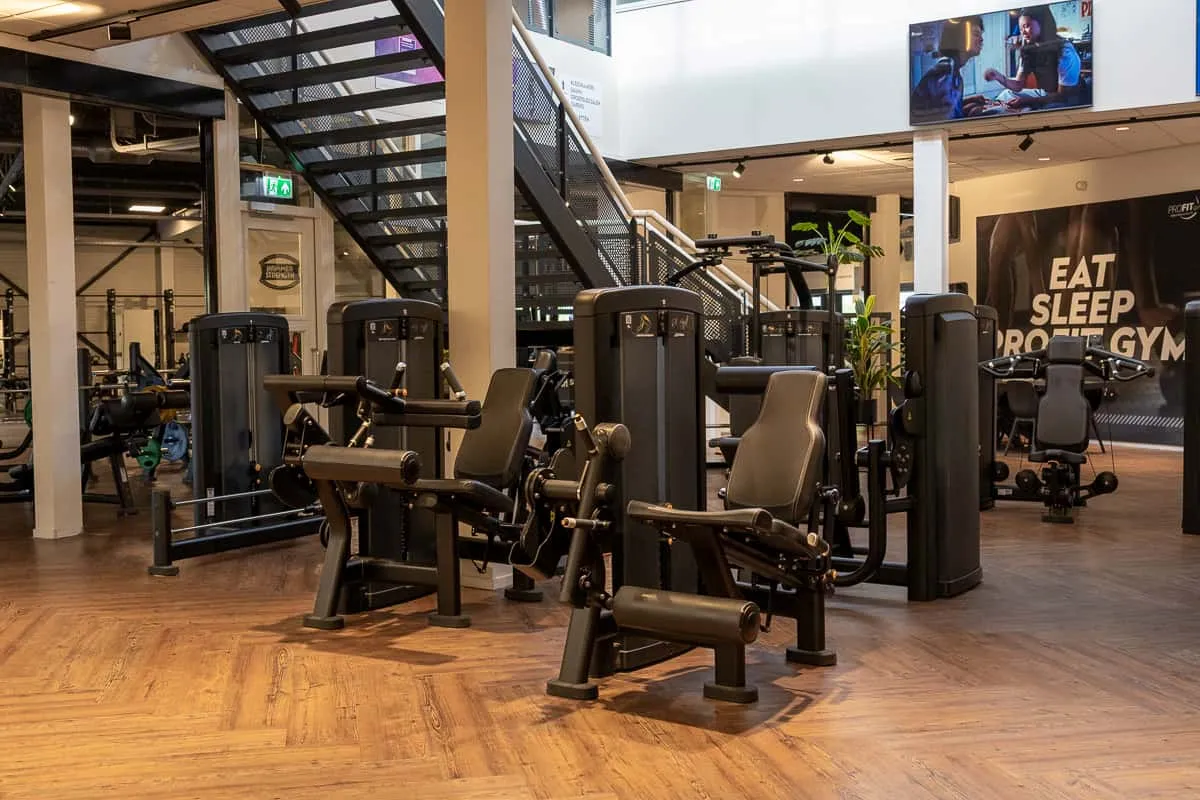 Pro Fit Gym Sportschool Hardenberg Marslanden Beenspier Apparatuur