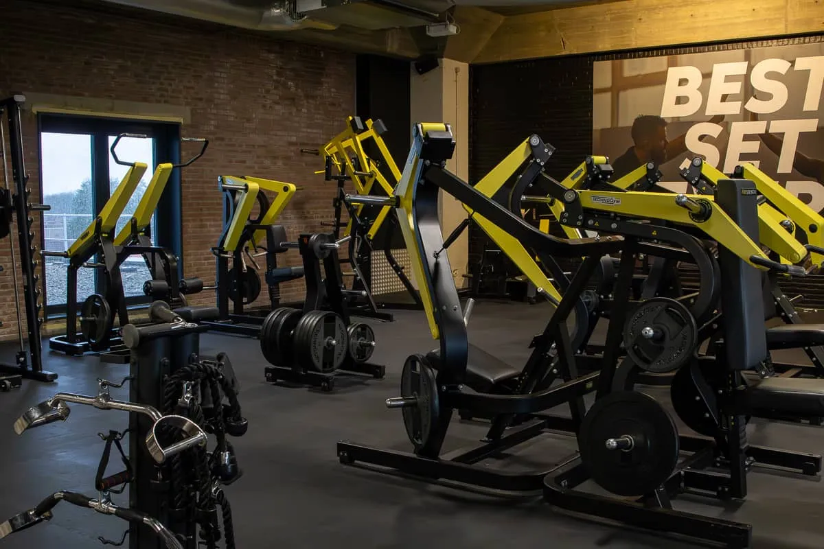 Pro Fit Gym Sportschool Vlaardingen Kracht Apparatuur Met Platen