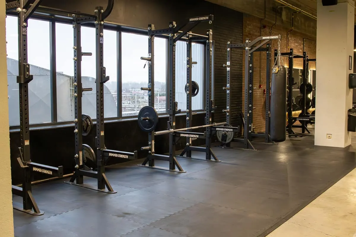 Pro Fit Gym Sportschool Vlaardingen Squat Rekken Bij Raam