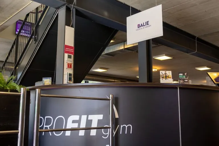 Pro Fit Gym Sportschool Zwolle Stadshagen Balie