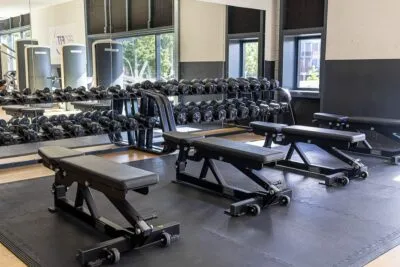 Pro Fit Gym Sportschool Zwolle Stadshagen Dumbbells Met Bankjes