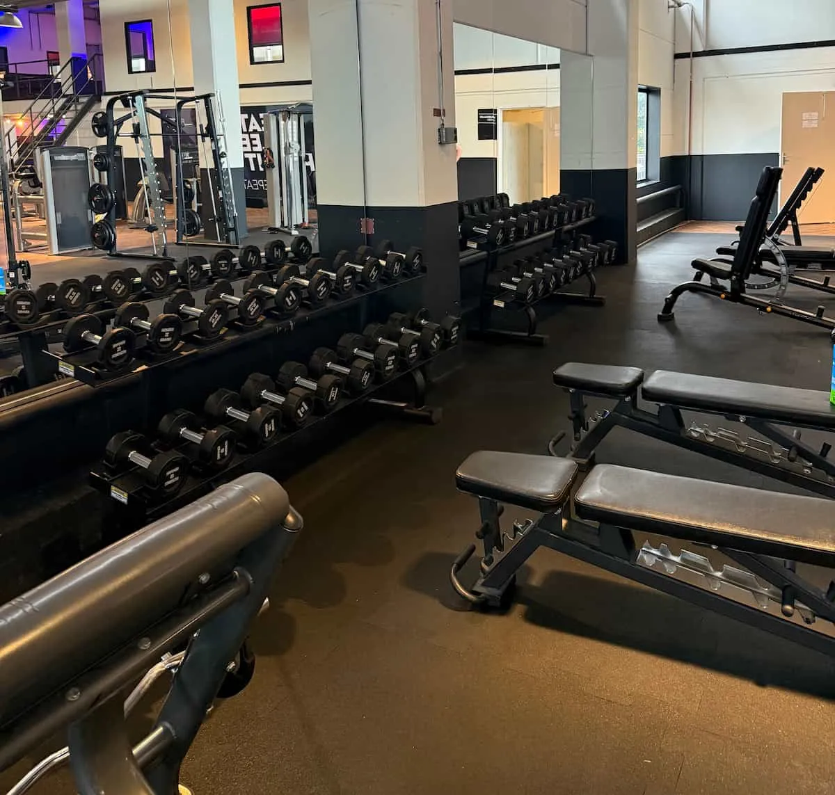 Pro Fit Gym Sportschool Wageningen Dumbbells Rek