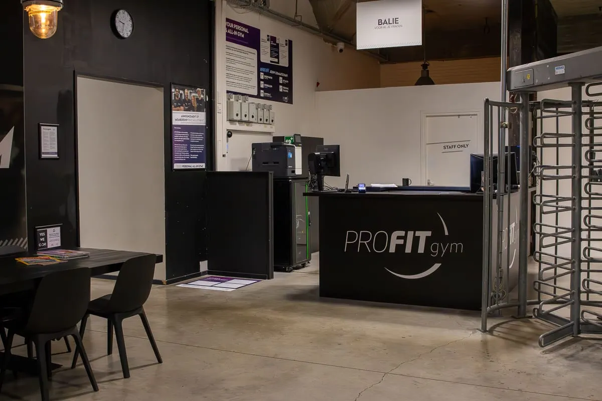 Pro Fit Gym Vlaardingen Frontdesk
